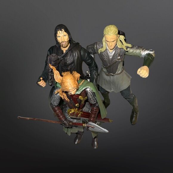 Lord of the Rings Return of the King Aragorn Legolas Eowyn Action Figures A7 - Picture 13 of 15